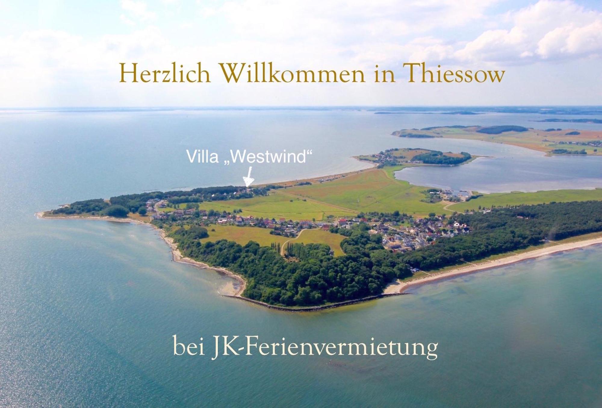 Ferienwohnung1 In Der Villa Westwind Thiessow Kültér fotó