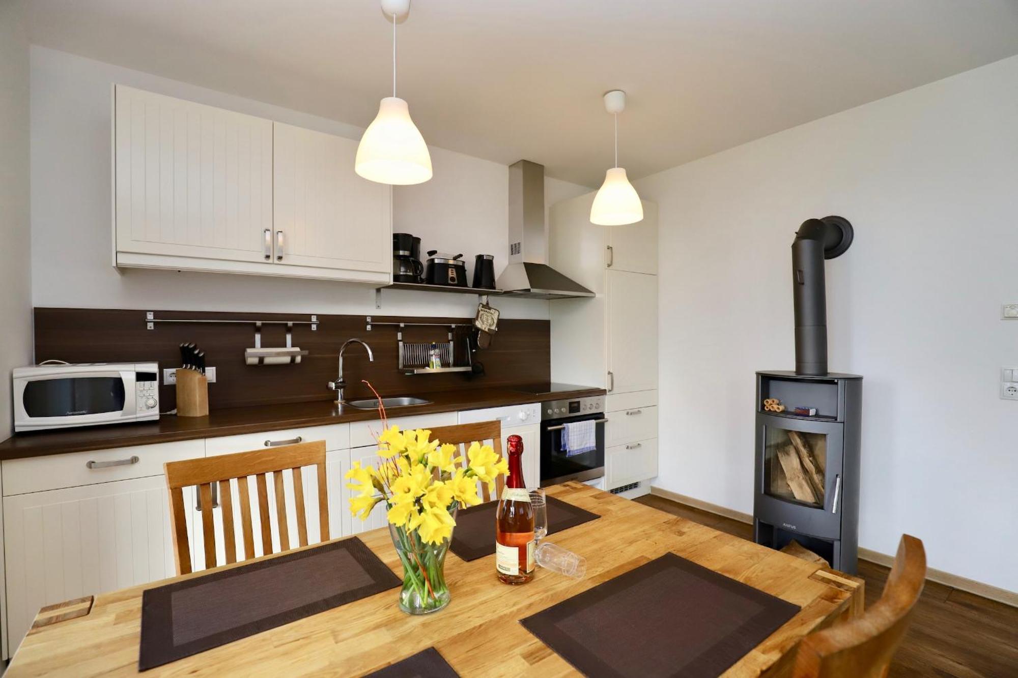 Ferienwohnung1 In Der Villa Westwind Thiessow Kültér fotó